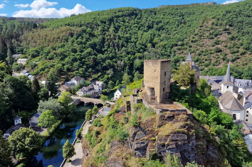 Esch-Sur-Sûre Castle, Luxembourg